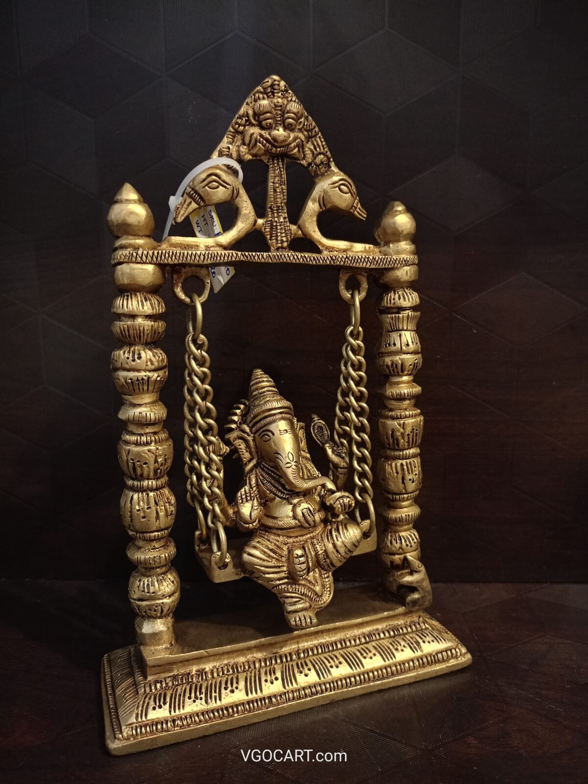 buy brass ganesha on swing statue online coimbatore 1 scaled