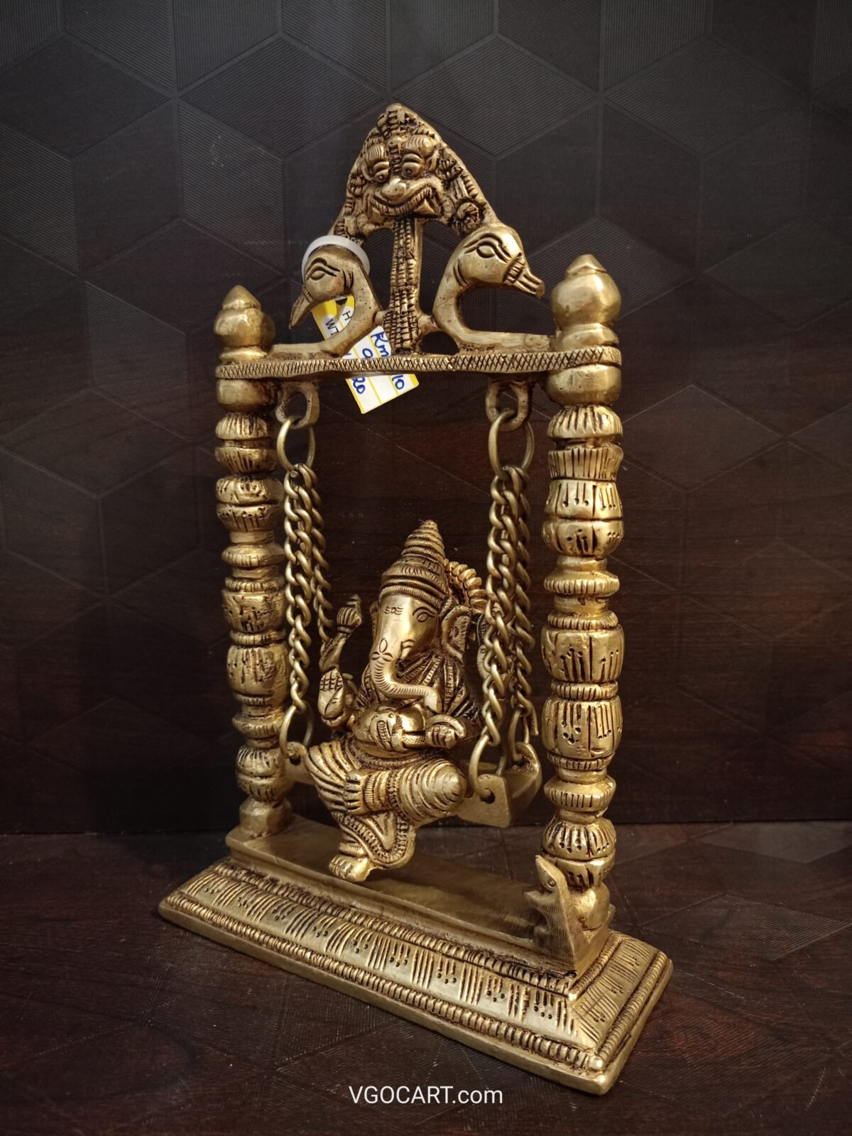 buy brass ganesha on swing statue online coimbatore 2 scaled