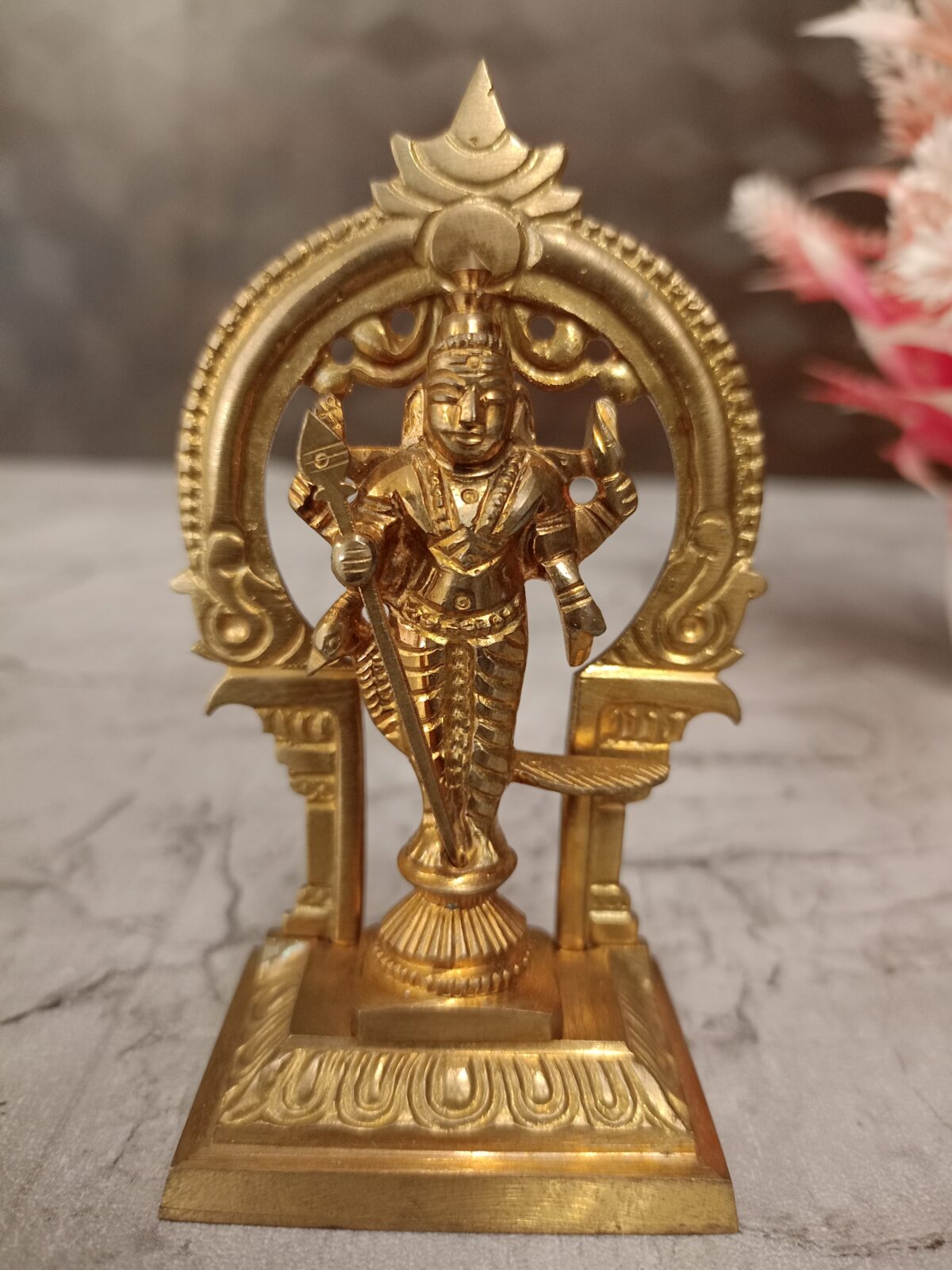 bronze arch murugan idol pooja gift vgocart coimbatore india3 scaled