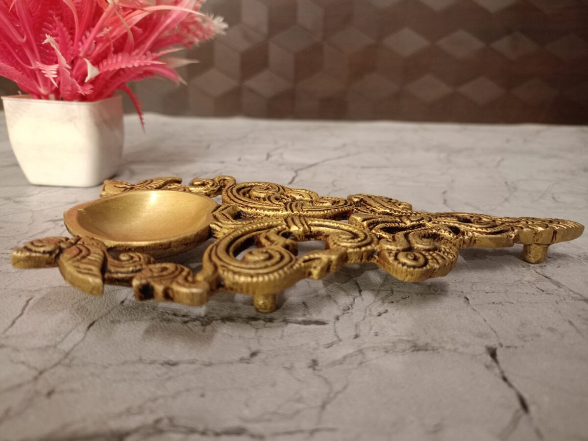 brass aarthi holder idol pooja gift vgocart coimbatore india scaled