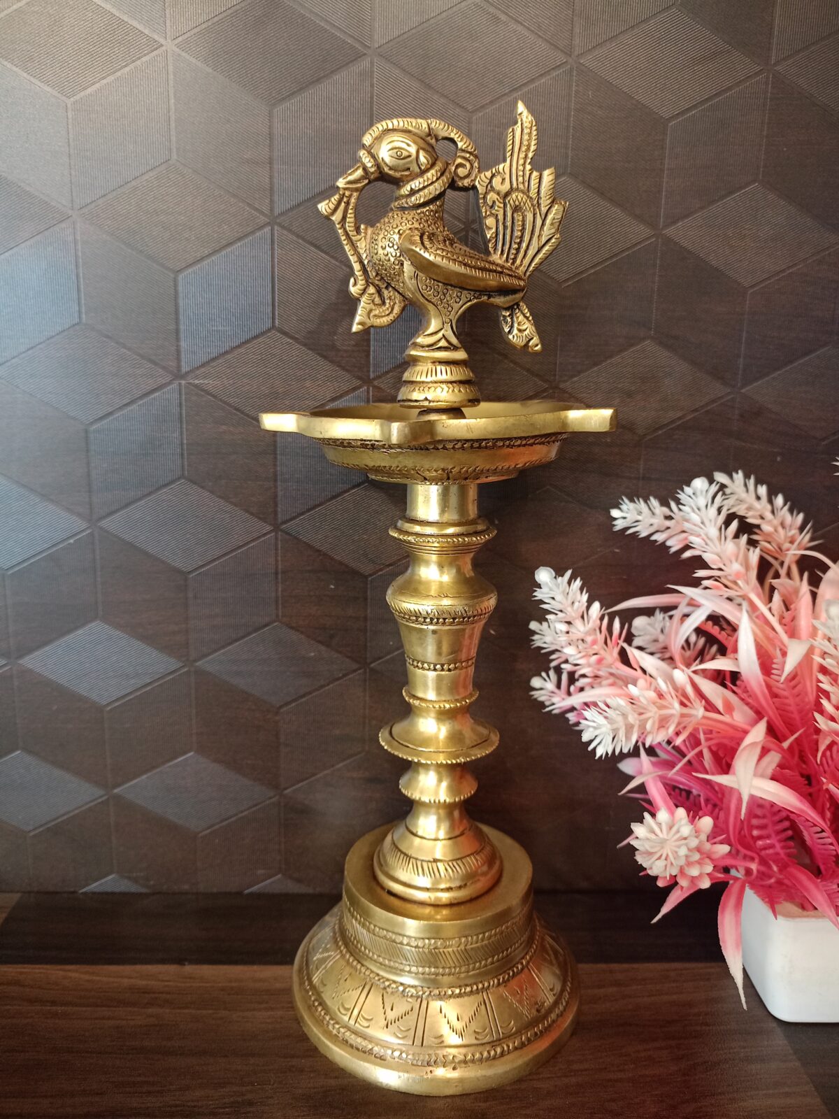 brass annam kuthu vilakku idol pooja gift vgocart coimbatore india1 scaled