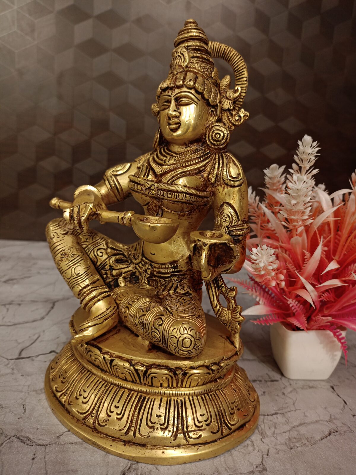 brass annapoorani idol pooja gift vgocart coimbatore india1 scaled