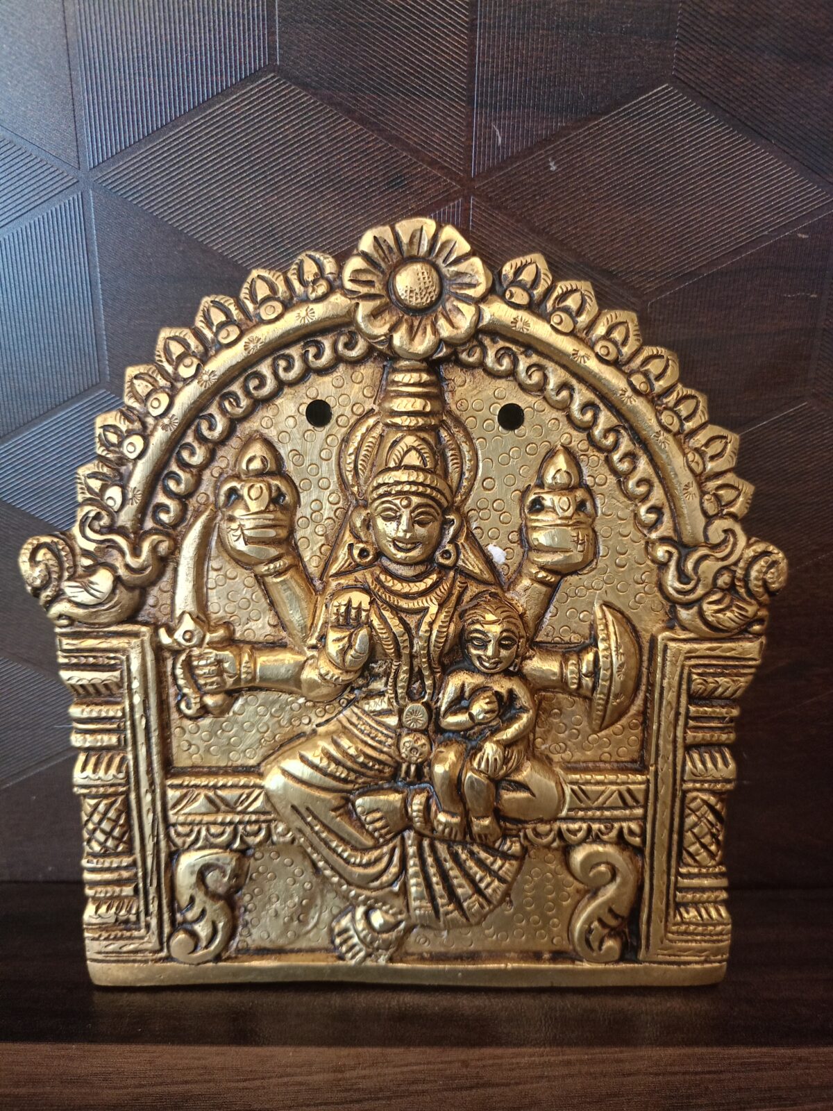 brass ashtalakshmi wall mount door panal pooja gift vgocart coimbatore india5 2 scaled