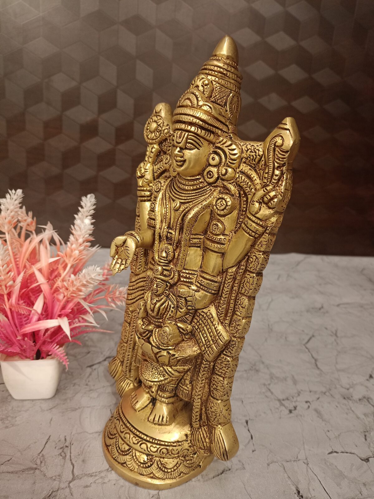 brass balaji lakshmi idol pooja gift vgocart coimbatore india1 scaled