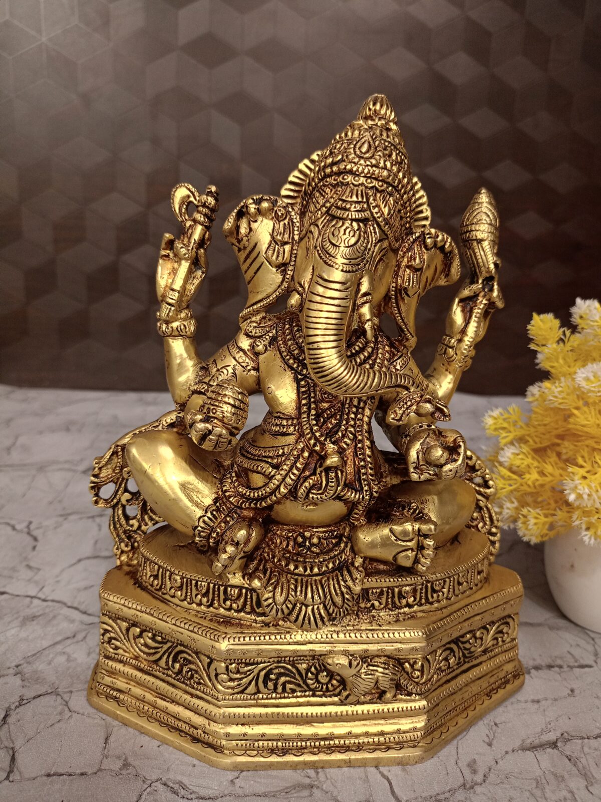 brass ganesha gift pooja home decor vgocart coimbatore india1 scaled