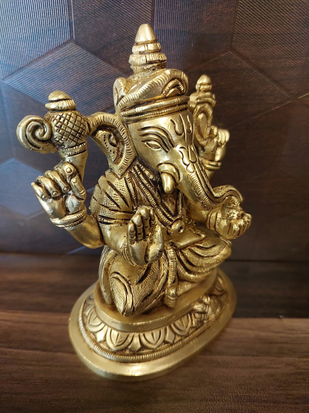 brass ganesha idol pooja gift vgocart coimbatore india2 2 scaled