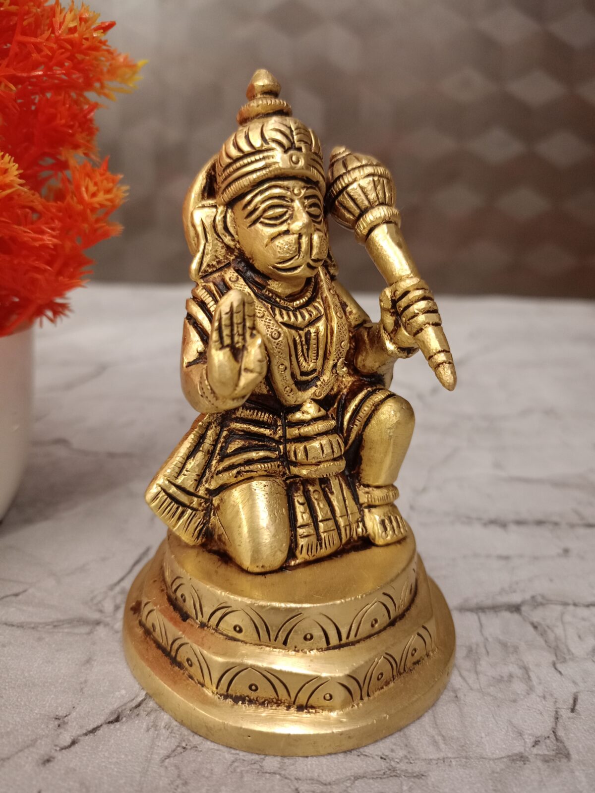 brass hanuman idol pooja gift antique vgocart coimbatore india2 scaled