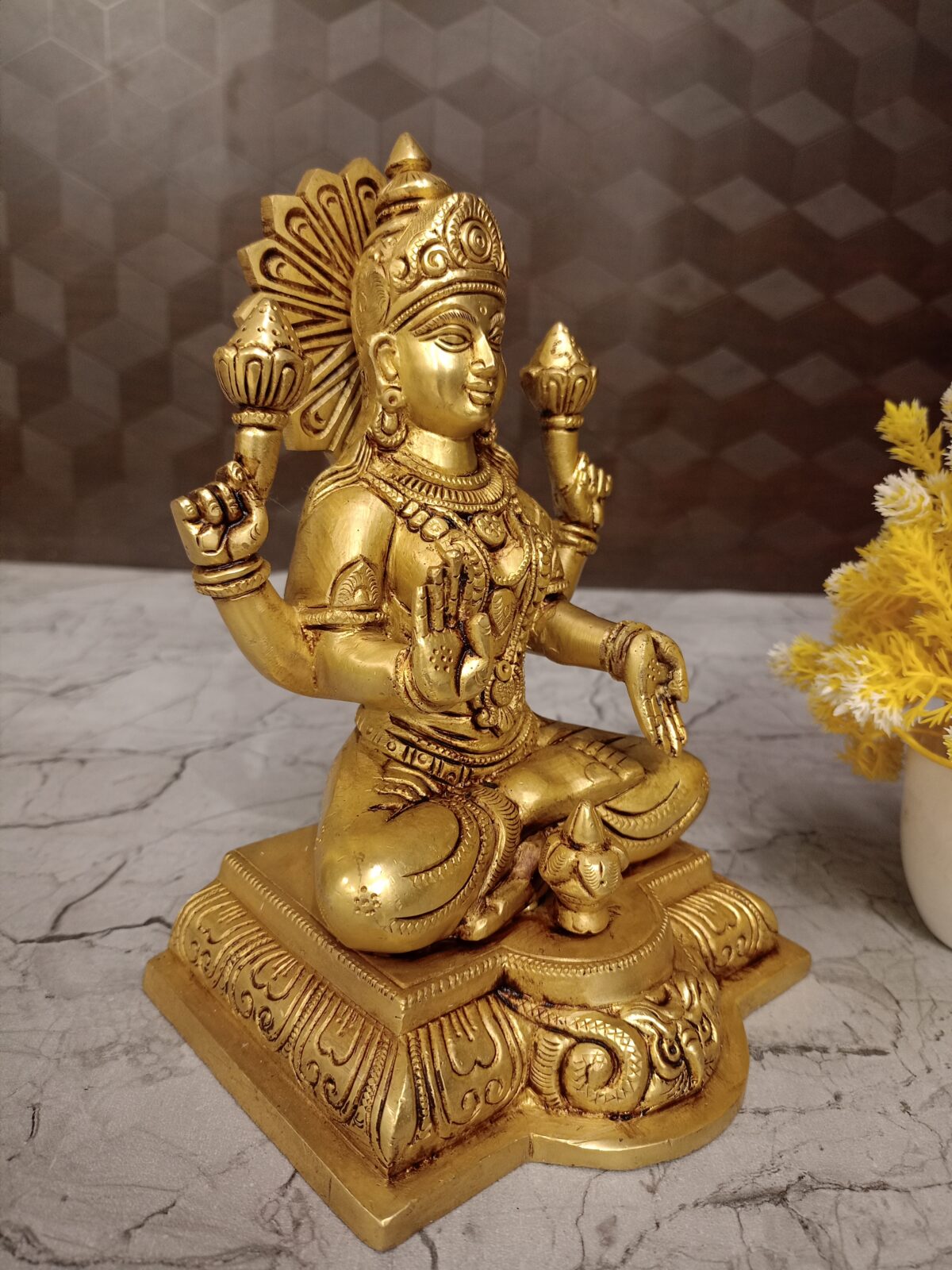 brass lakshmi idol pooja gift vgocart coimbatore india3 3 scaled