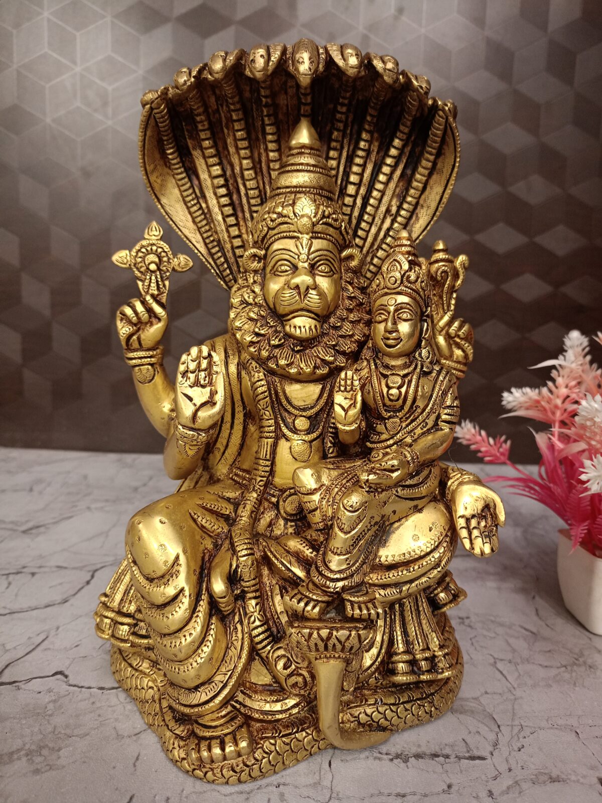 brass lakshmi narasimar idol pooja gift vgocart coimbatore india scaled