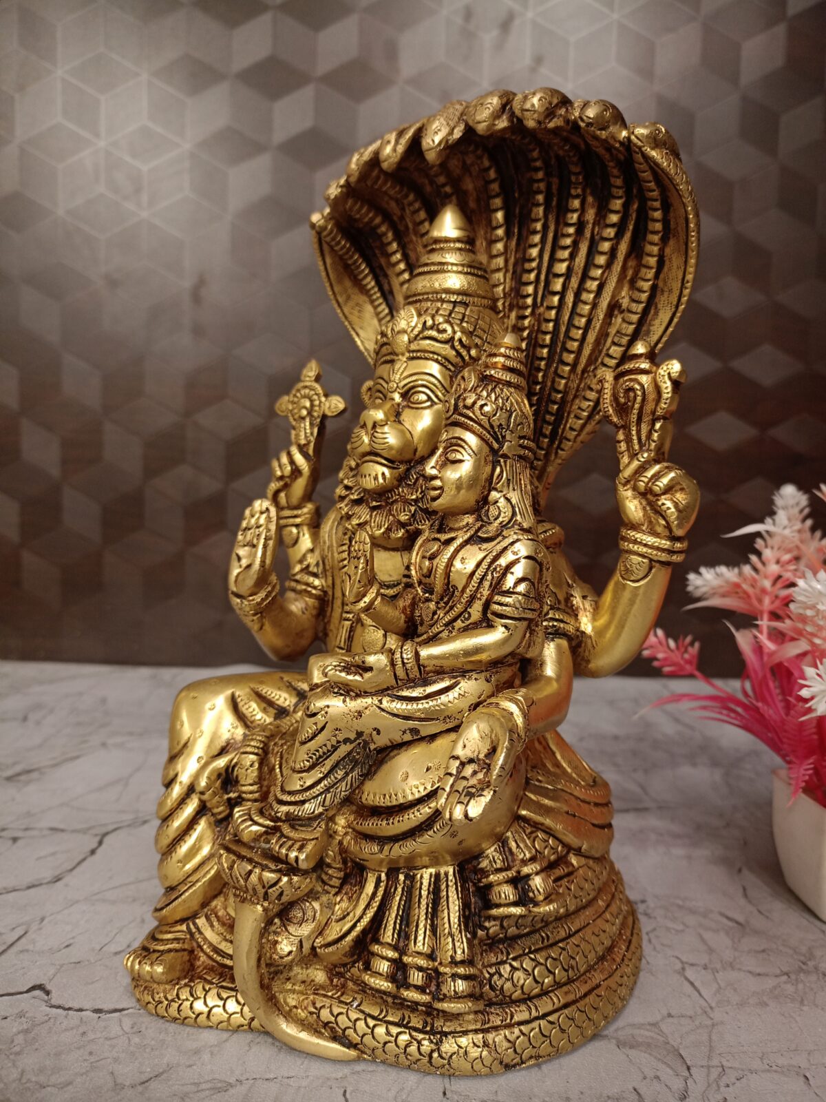 brass lakshmi narasimar idol pooja gift vgocart coimbatore india1 scaled