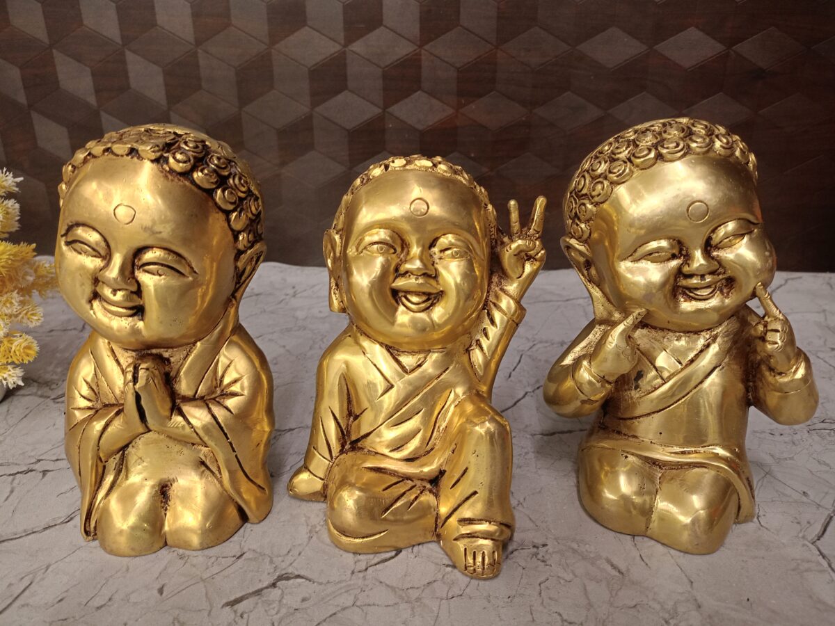 brass laughing buddha babe idol gift home decor gocart coimbatore india 2 scaled