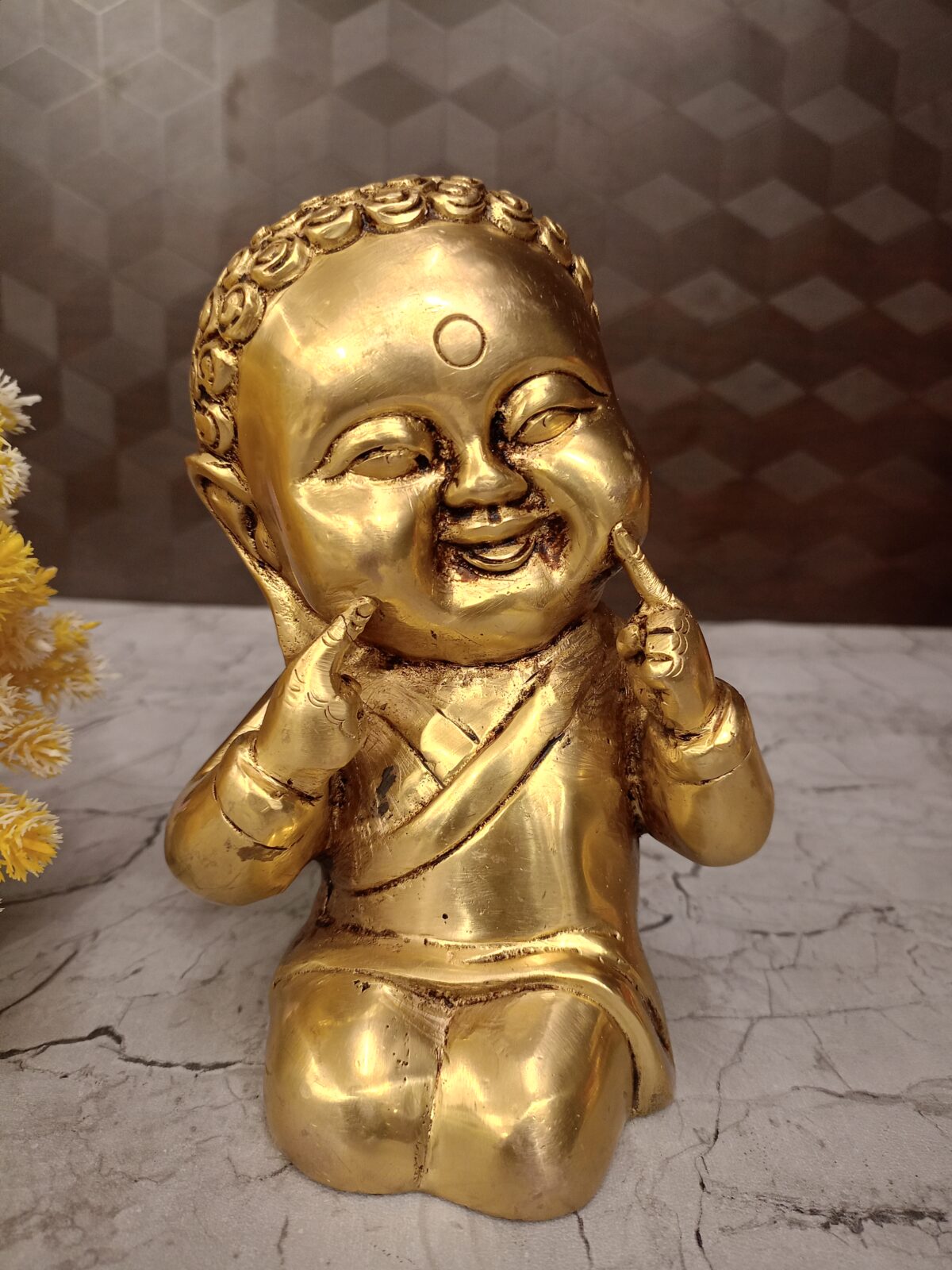 brass laughing buddha babe idol gift home decor gocart coimbatore india 4 scaled