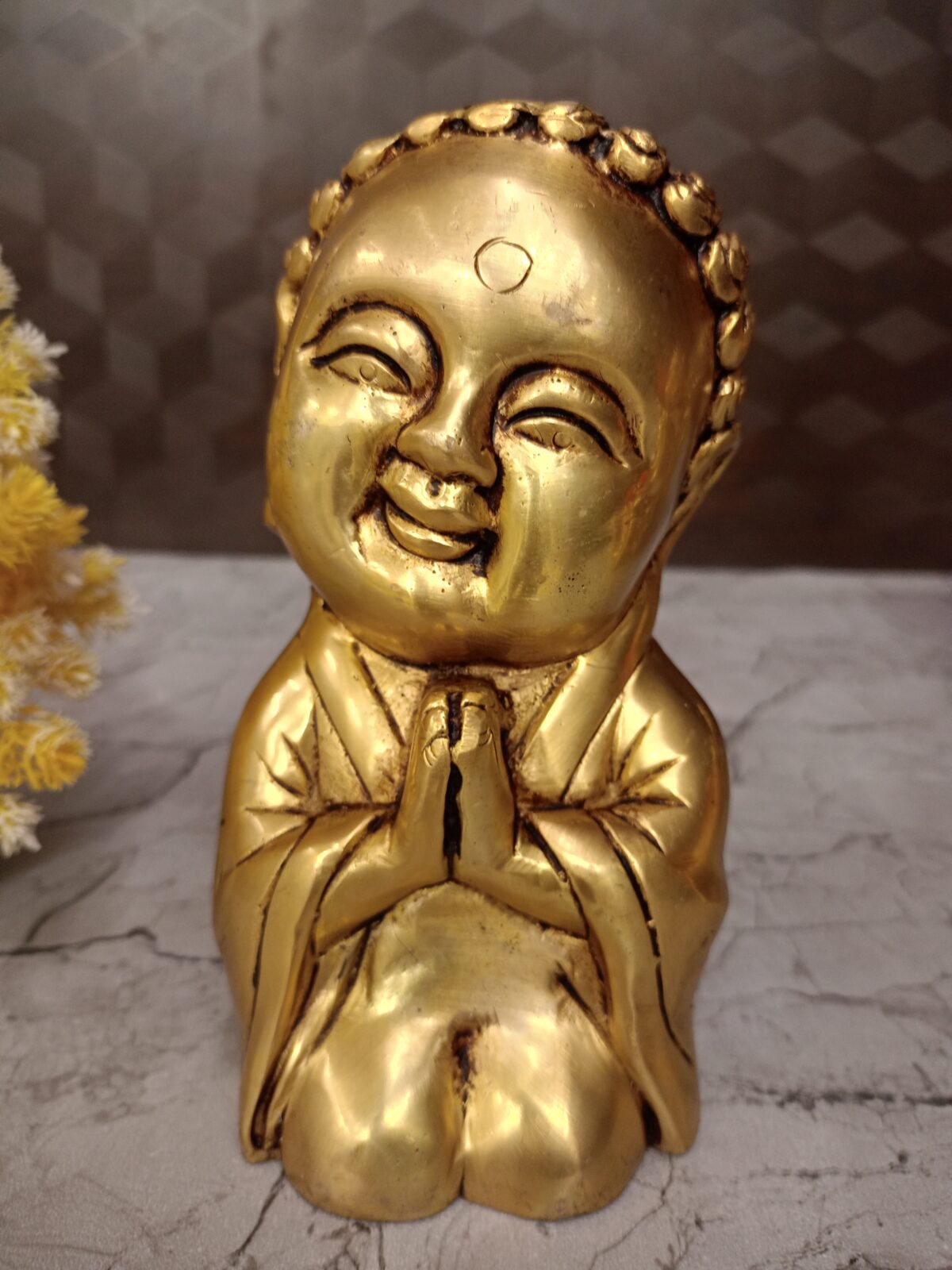 brass laughing buddha babe idol gift home decor gocart coimbatore india 5 scaled