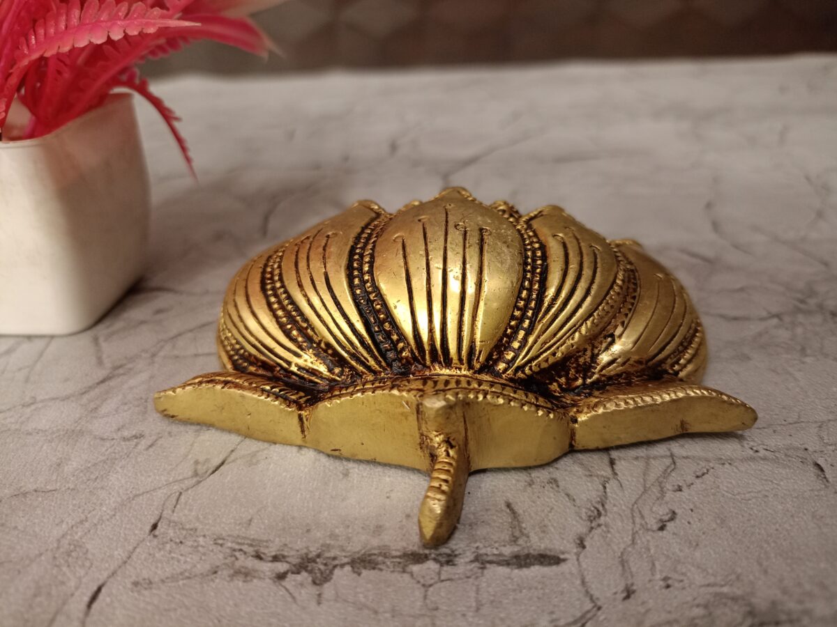 brass lotus idol wall mount pooja gift vgocart coimbatore india scaled