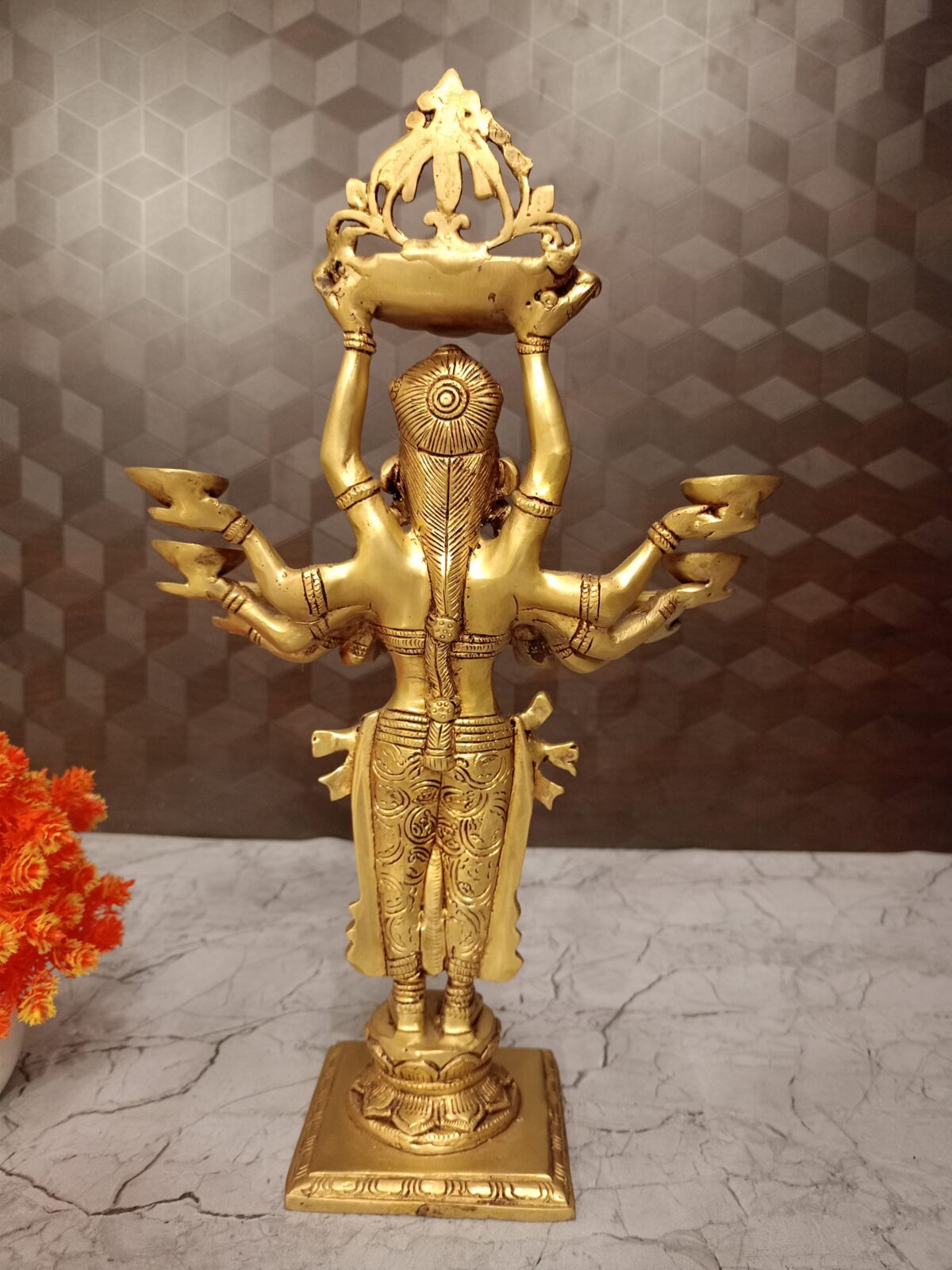 brass paavai diya pooja gift antique coimbatore india3 scaled