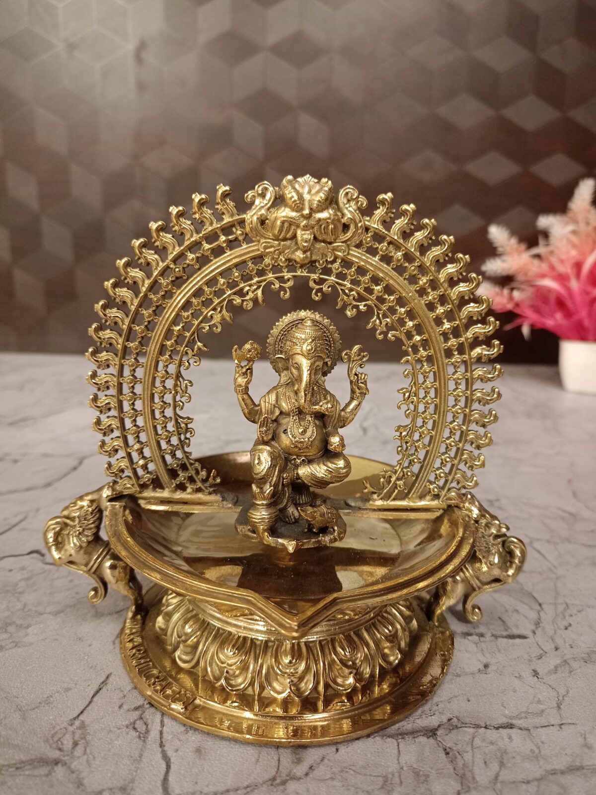 brass arch ganesha idol pooja gift vgocart coimbatore india5 scaled