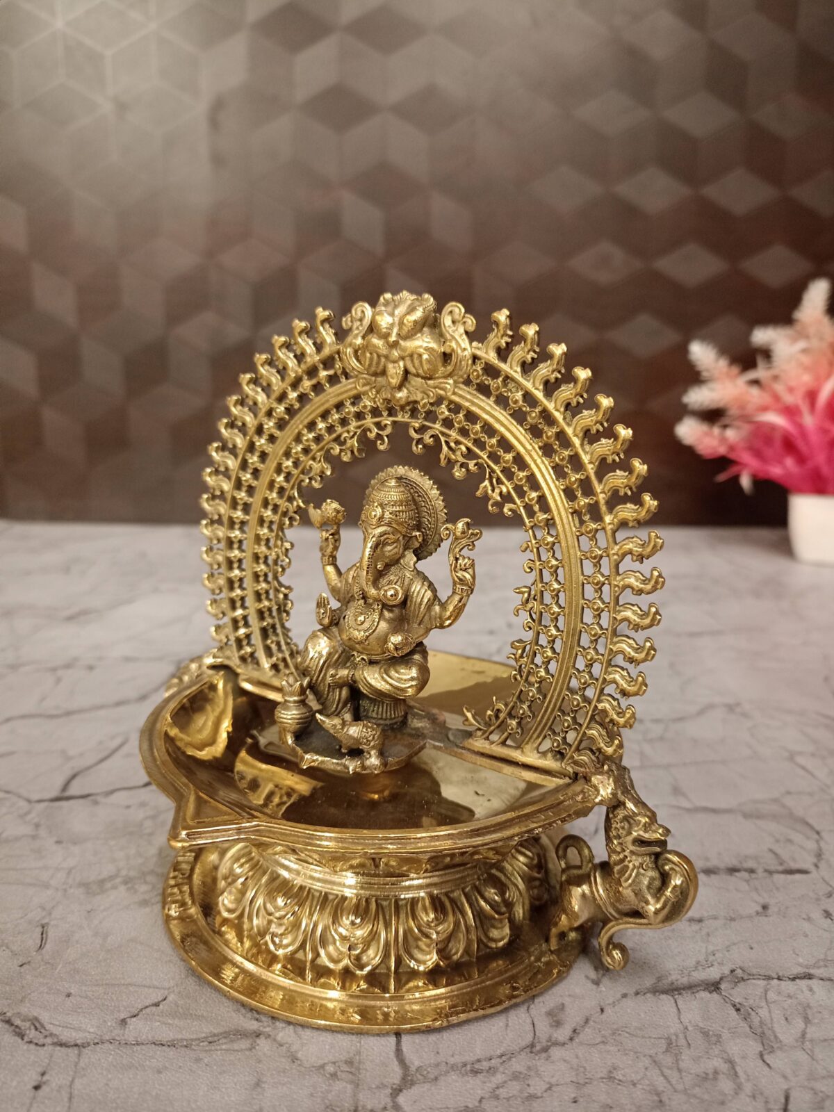 brass arch ganesha idol pooja gift vgocart coimbatore india6 scaled