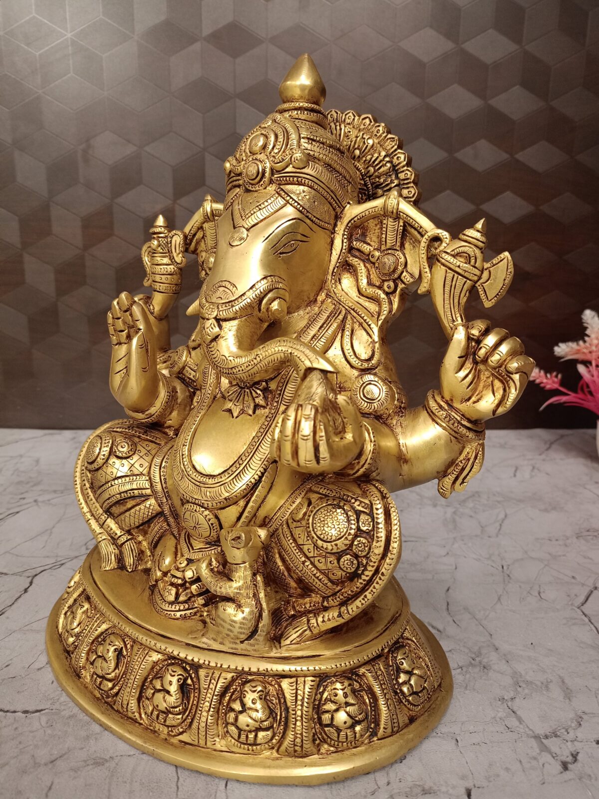 brass ashta ganesha idol pooja gift vgocart coimbatore india 2 scaled