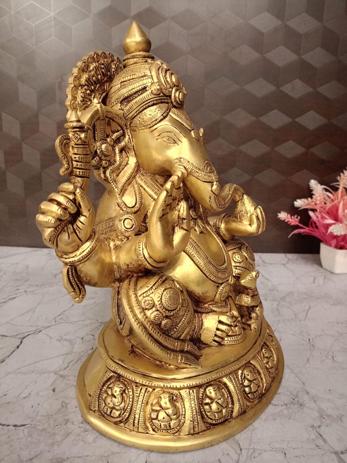 brass ashta ganesha idol pooja gift vgocart coimbatore india2 2 scaled