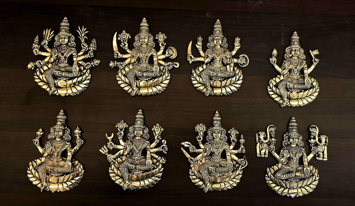 brass ashtalakshmi set pooja gift vgocart coimbatore india