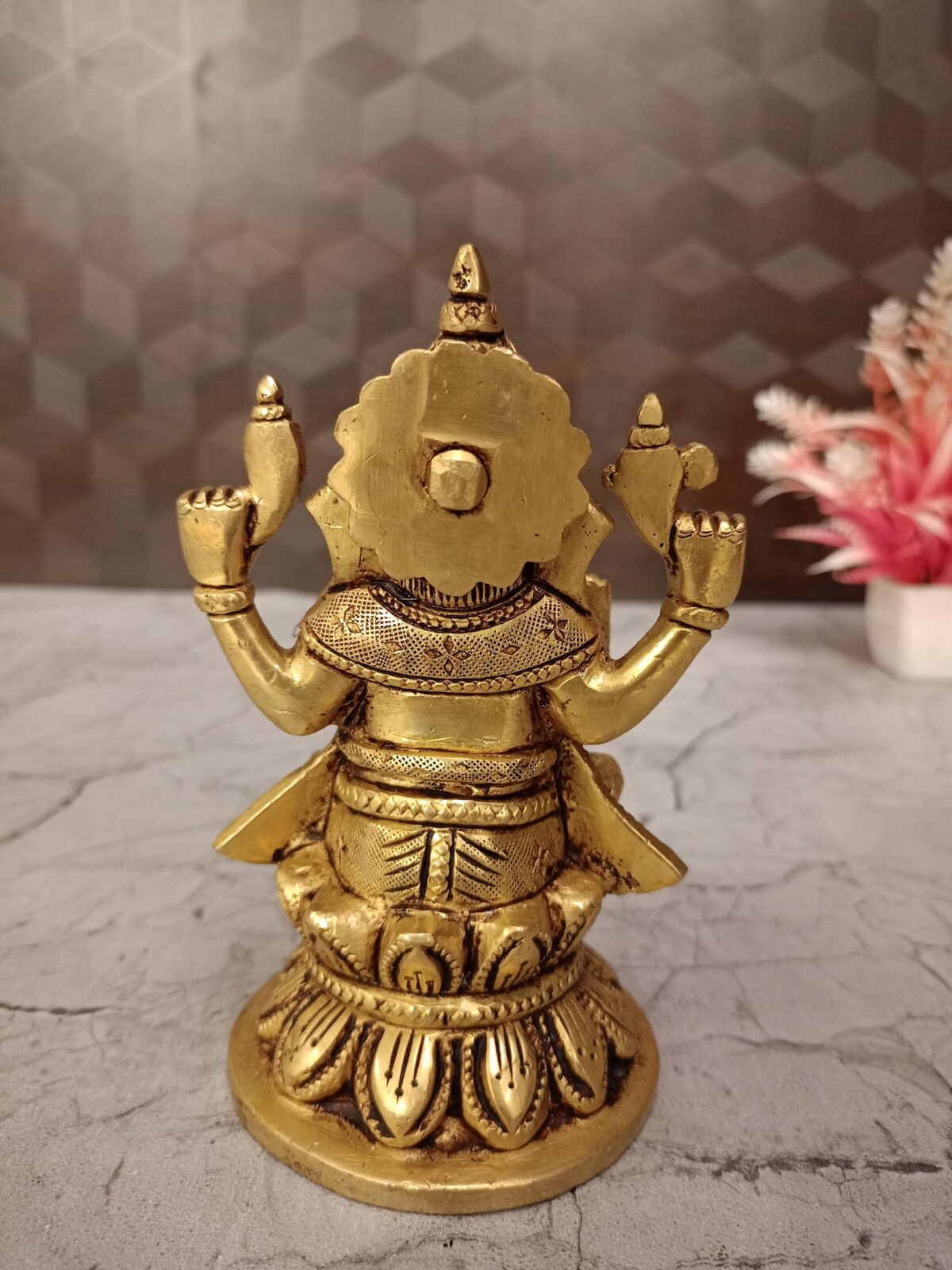 brass ganesha idol lotus base vgocart coimbatore india3 scaled