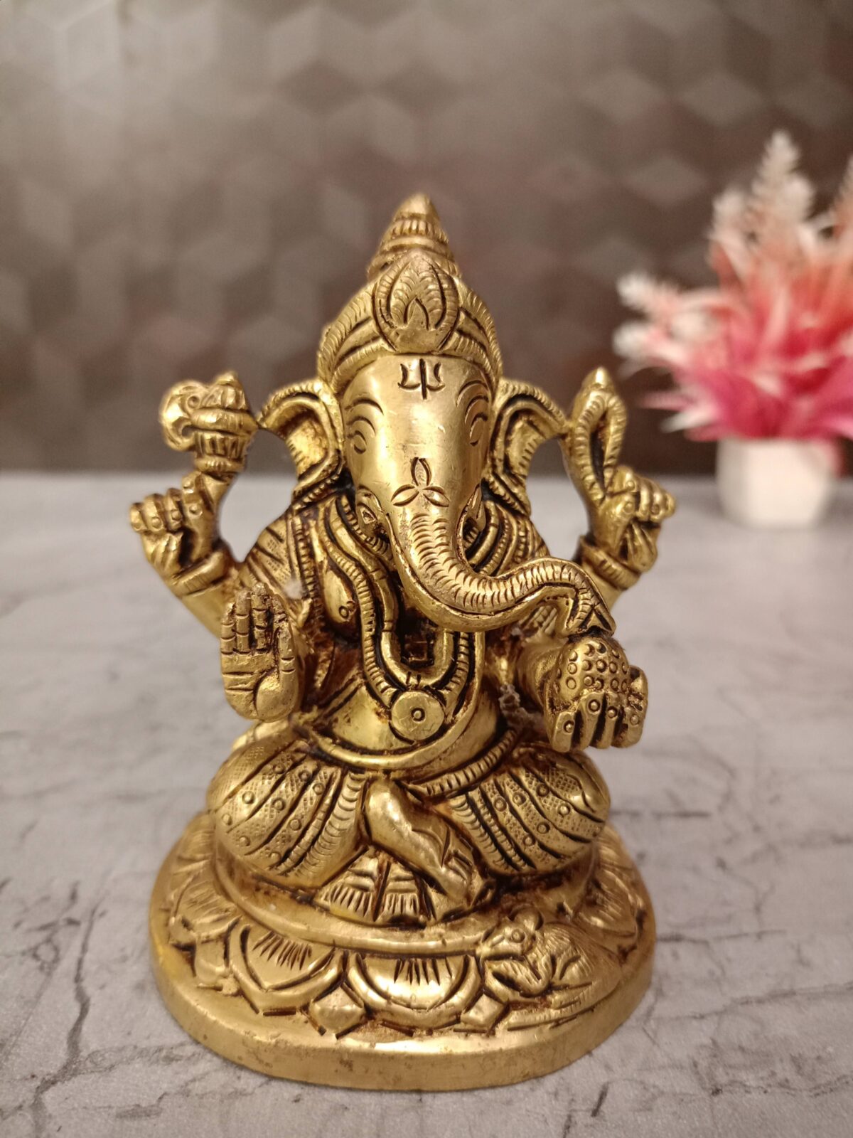 brass ganesha idol vgocart coimbatore india scaled