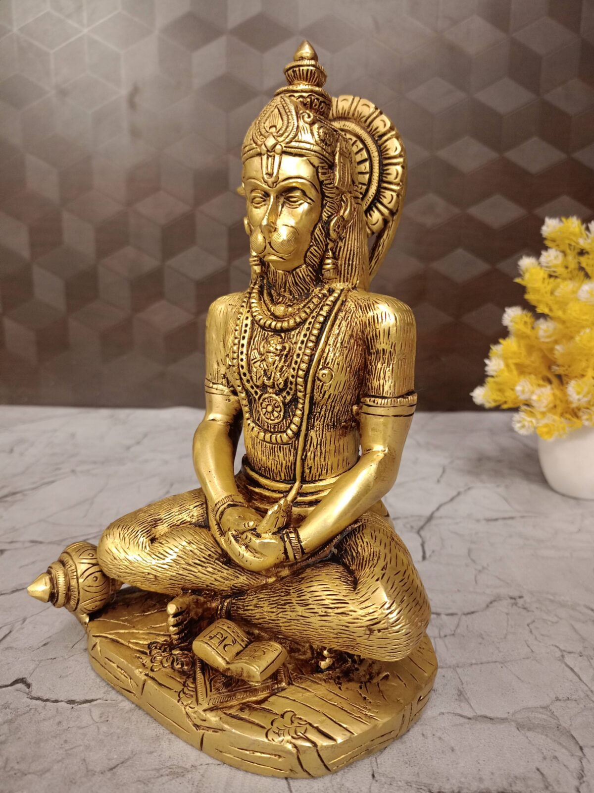 brass hanuman idol pooja gift handcraft vgocart coimbatore india1 scaled