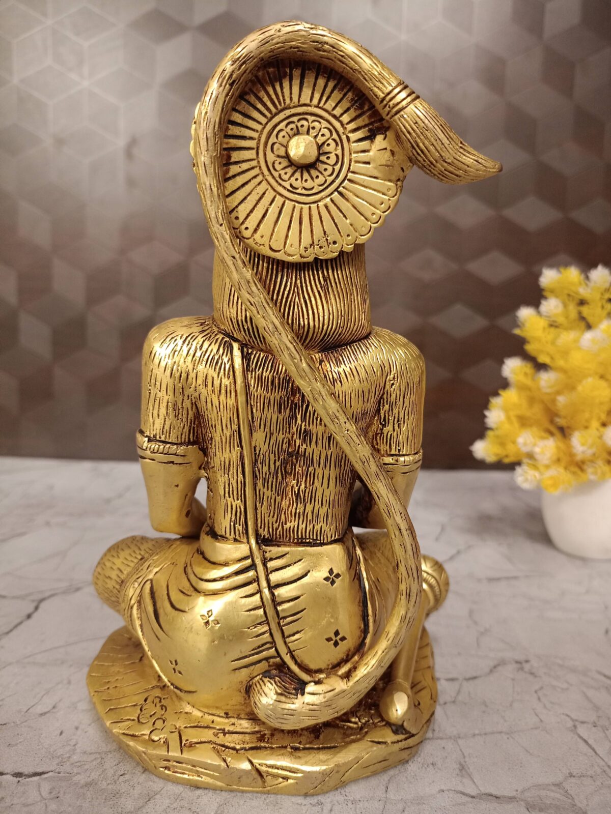 brass hanuman idol pooja gift handcraft vgocart coimbatore india3 scaled