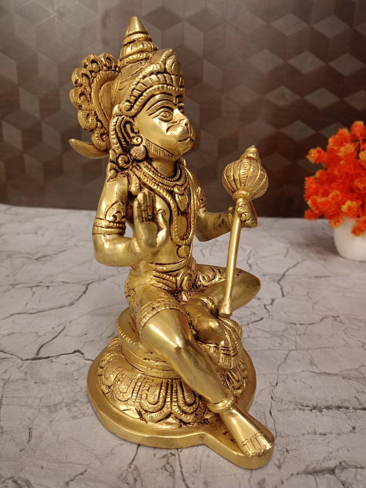 brass hanuman idol pooja gift vgocart coimbatore india6 scaled