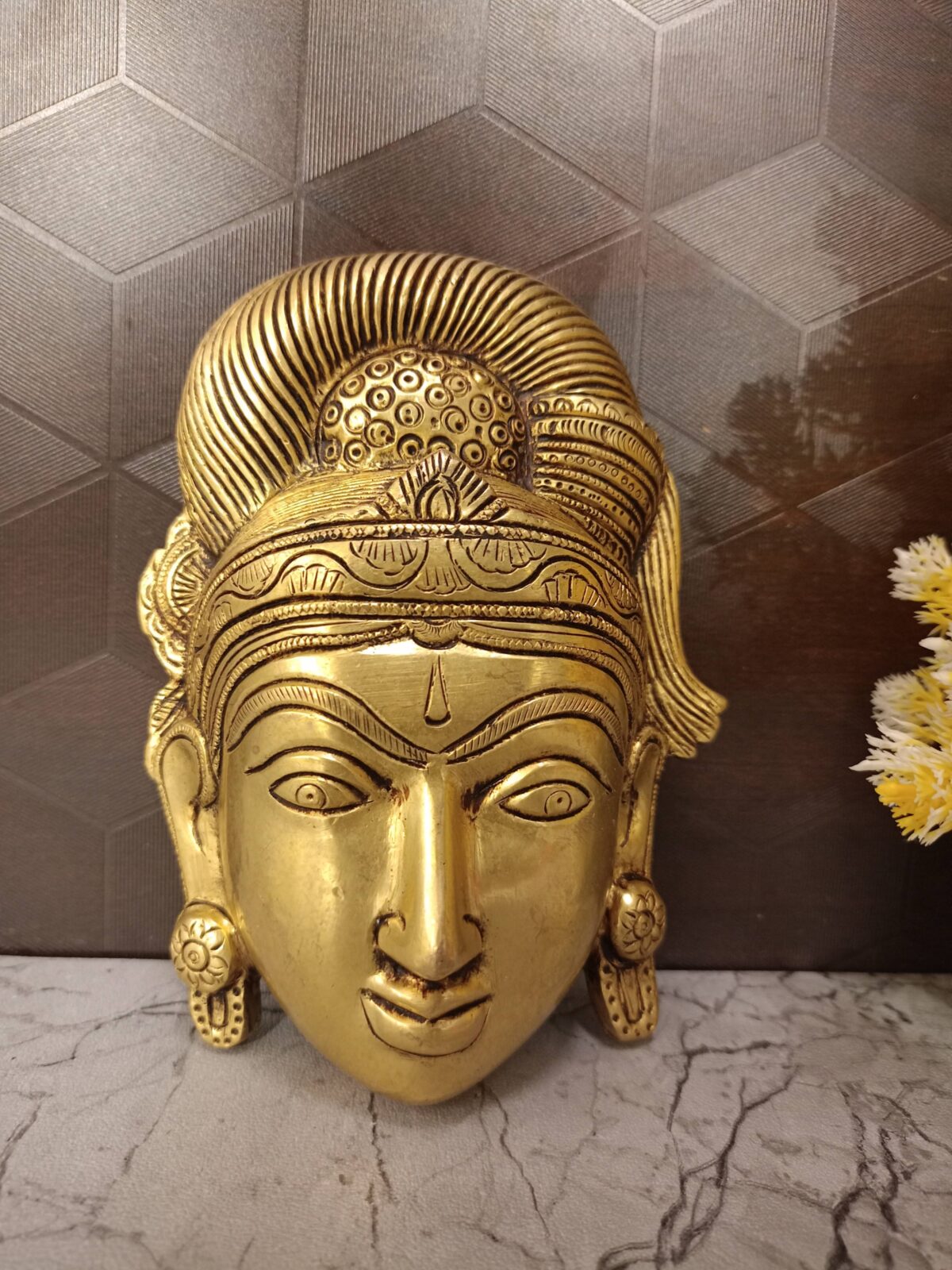 brass lady face wall mount vgocart coimbatore india scaled