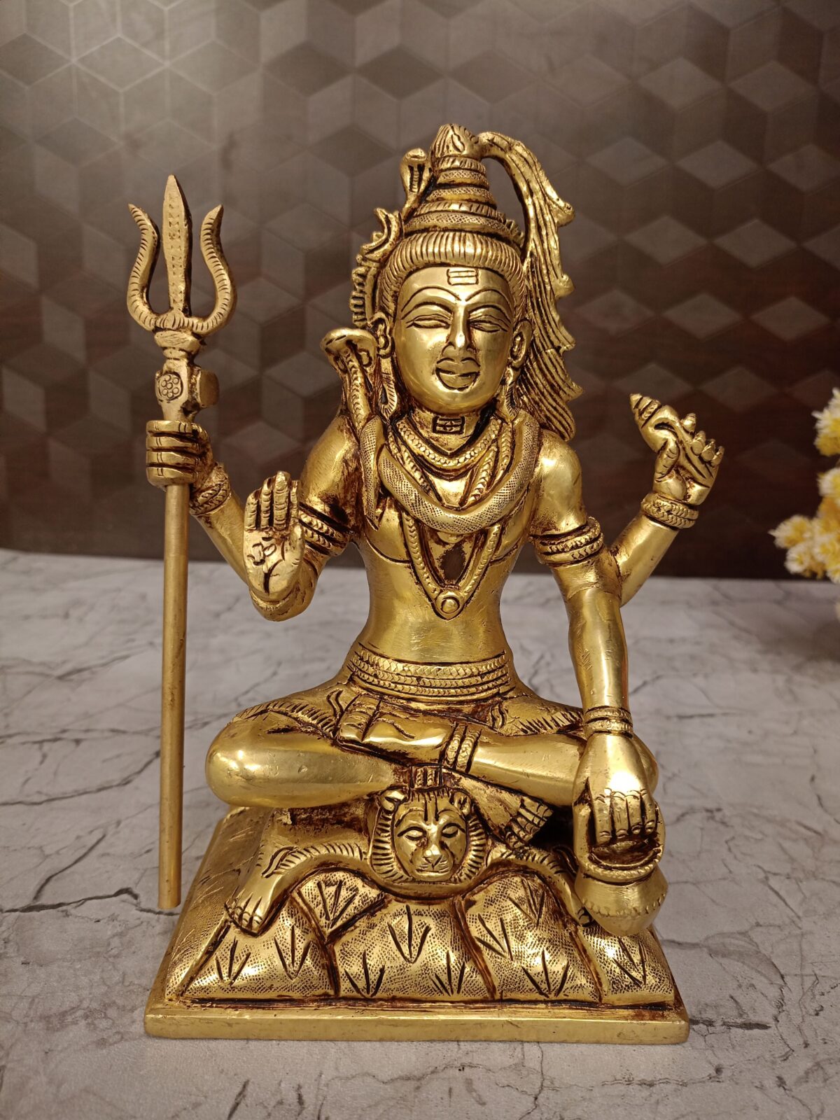 brass shivan idol pooja gift vgocart coimbatore india scaled