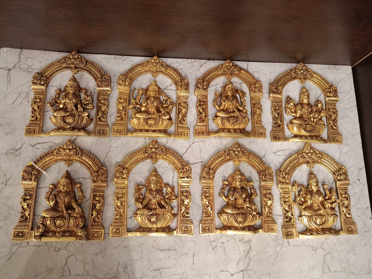 ashtalakshmi set pooja gift antique vgocart coimbatore india scaled