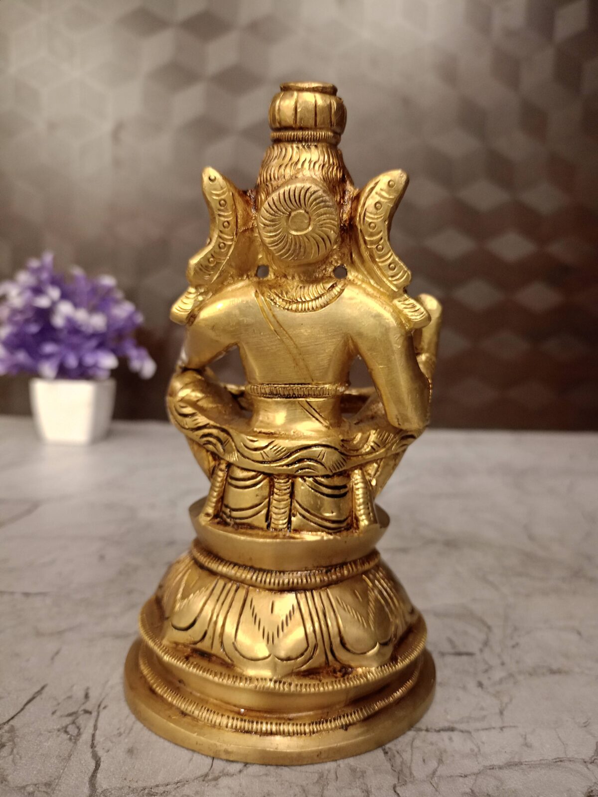 brass ayyapan idol pooja gift vgocart coimbatore india3 scaled