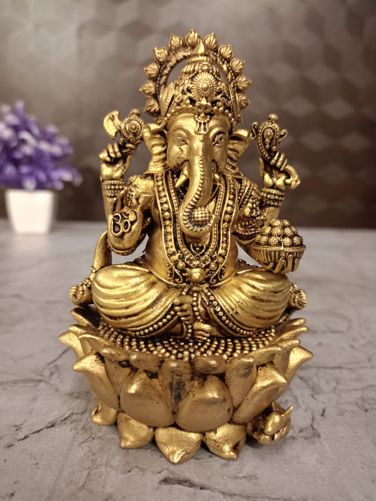 brass ganesha fine art pooja gift coimbatore india scaled