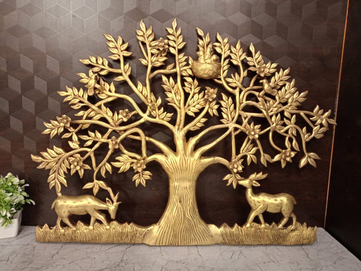 brass kalpavirutcham tree pooja gift wall mount coimbatore india3 scaled