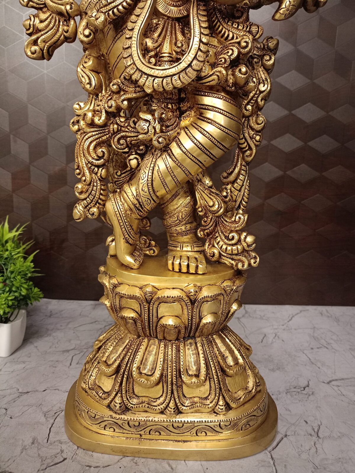 brass krishnar idol pooja gift home decor vgocart coimbatore india3 scaled