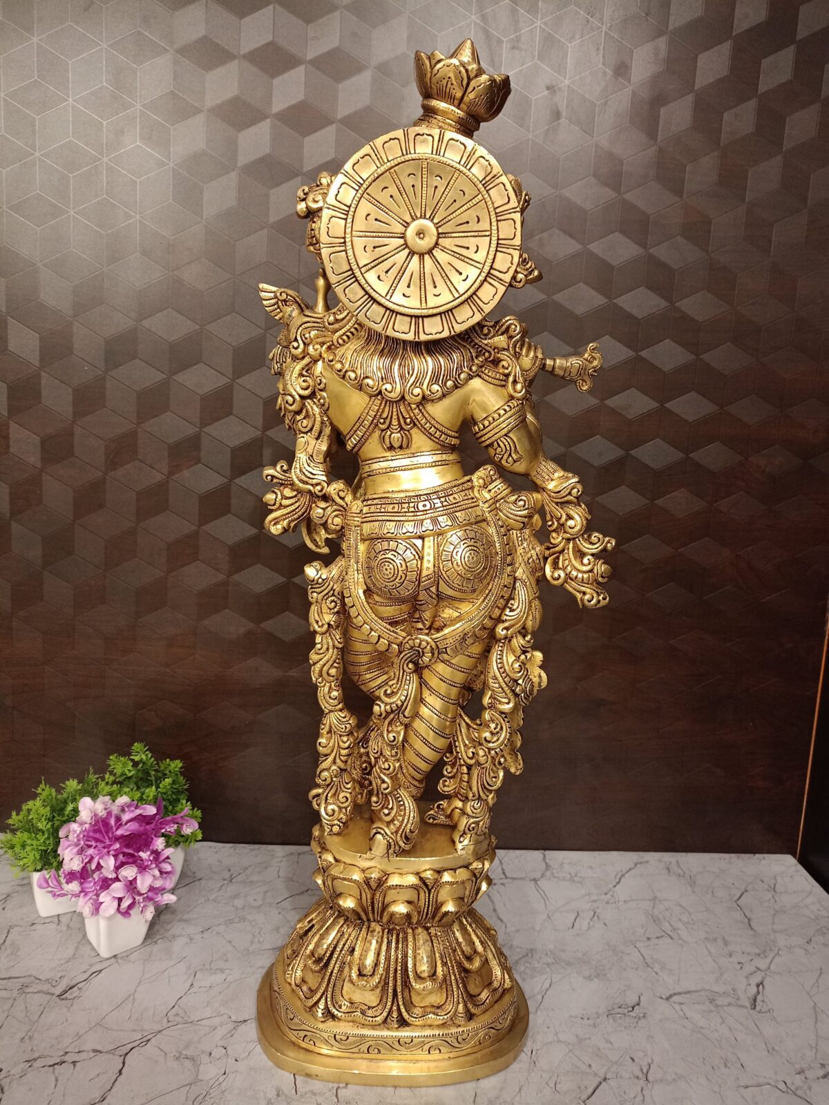 brass krishnar idol pooja gift home decor vgocart coimbatore india5 2 scaled