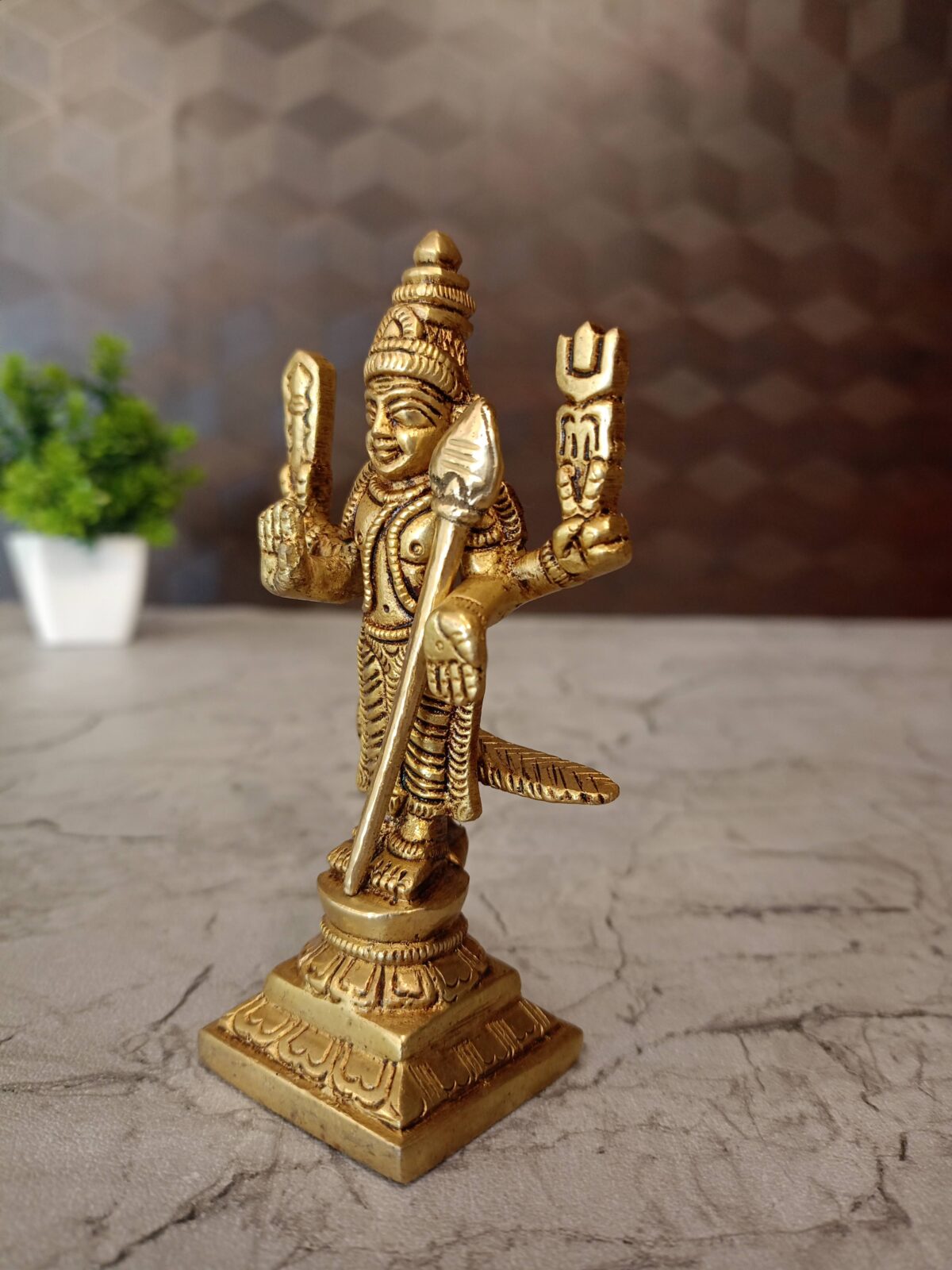 brass murugan idol pooja gift vgocart coimbatore india2 scaled