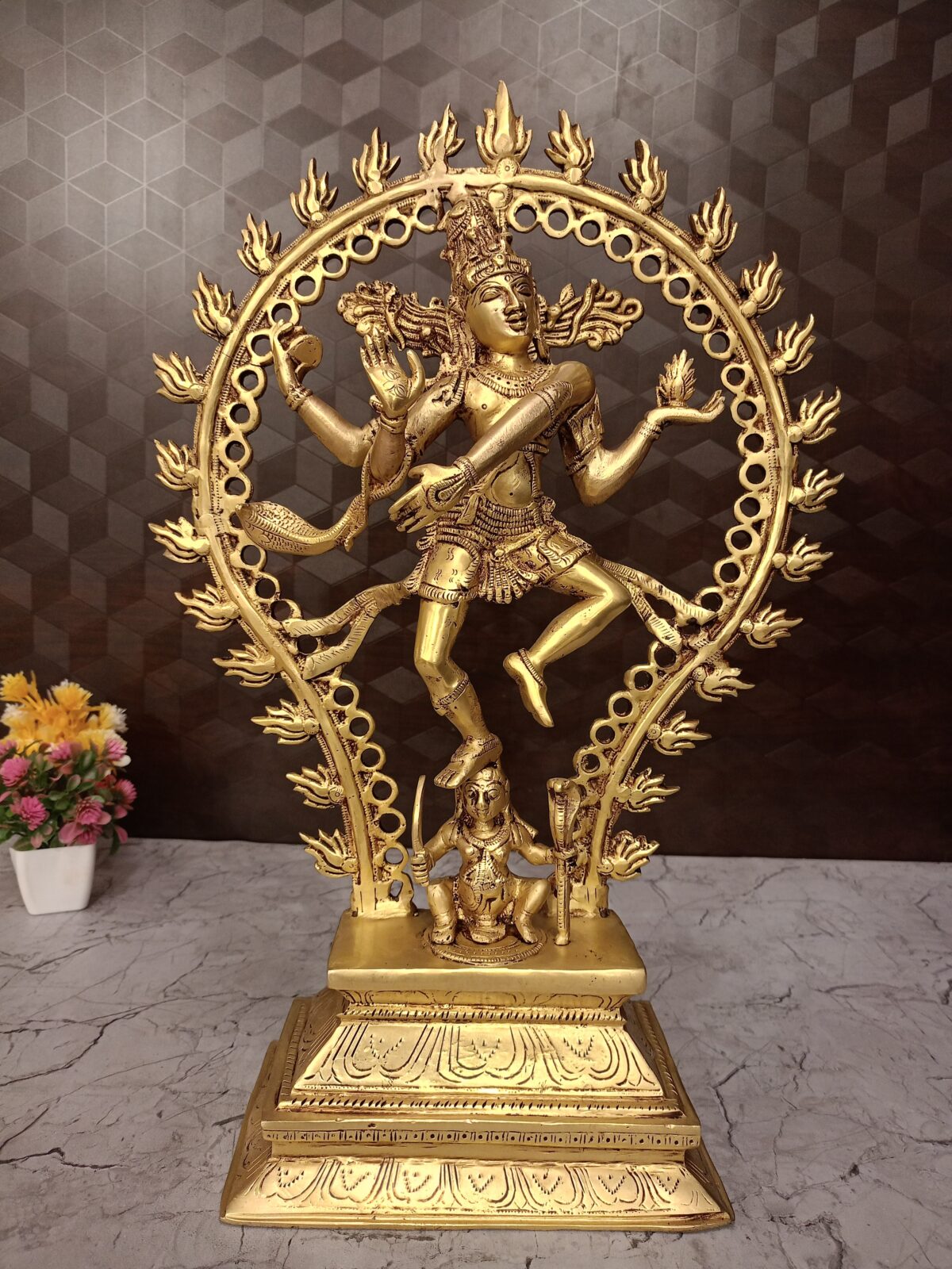 brass natarajar idol pooja gift vgocart coimbatore india1 1 scaled