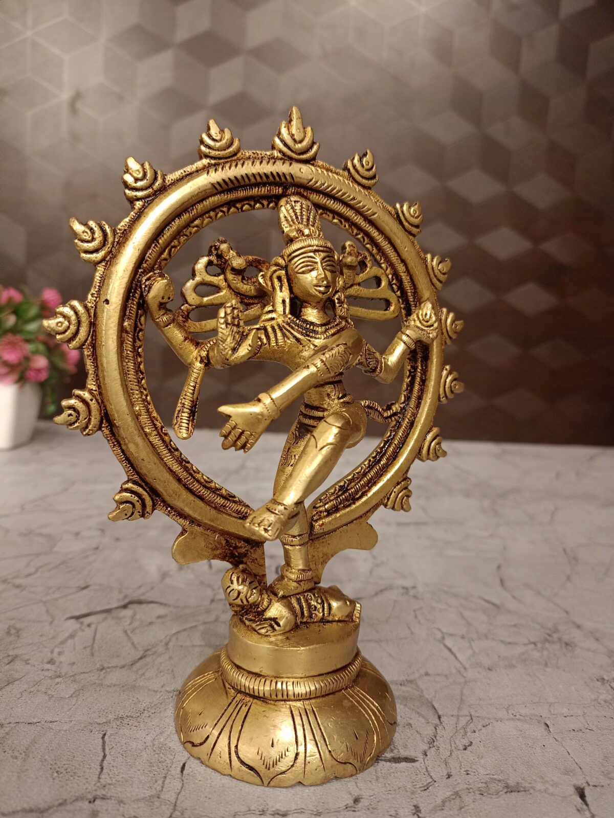 brass natarajar idol pooja gift vgocart coimbatore india2 scaled