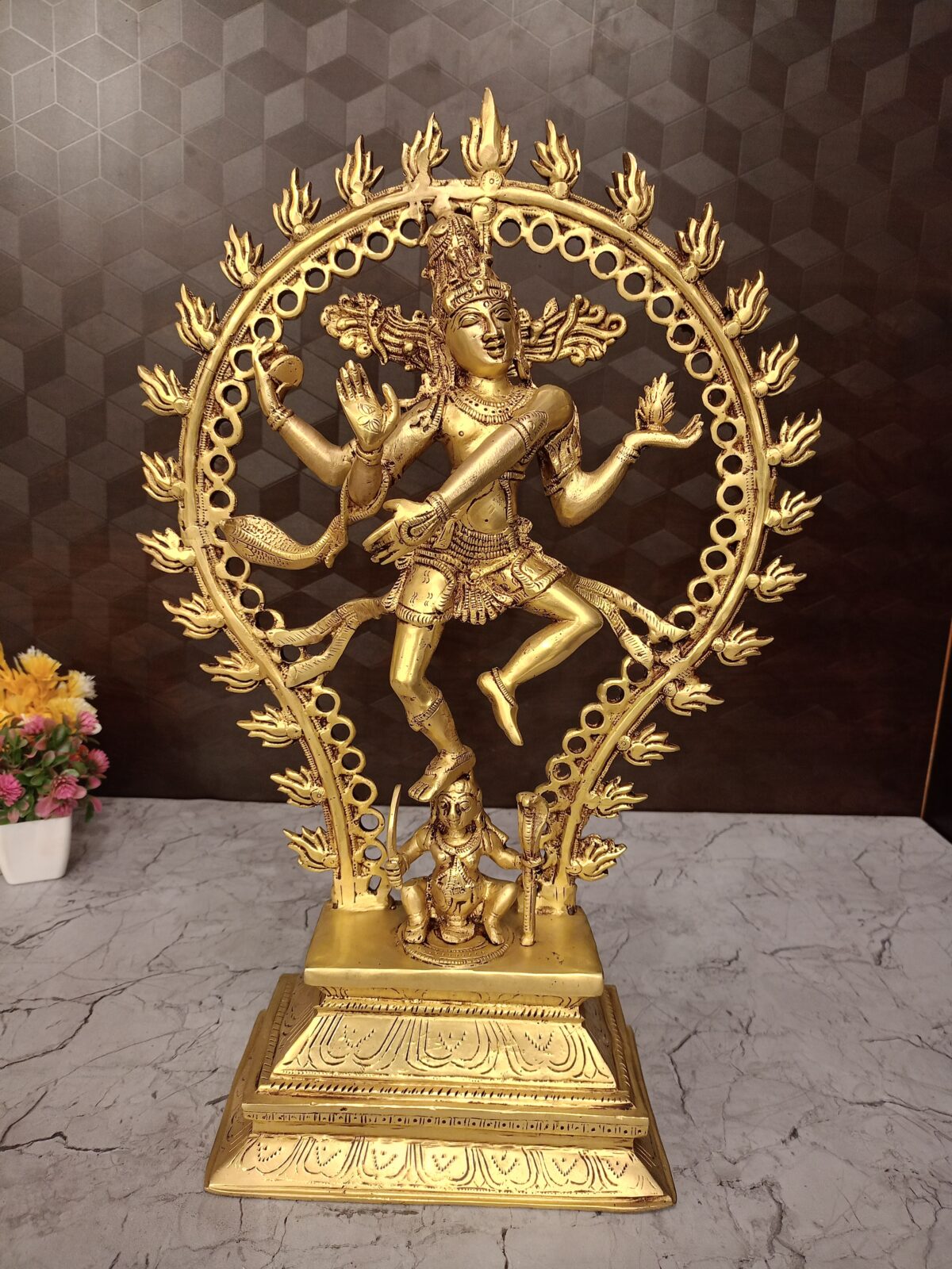 brass natarajar idol pooja gift vgocart coimbatore india4 scaled