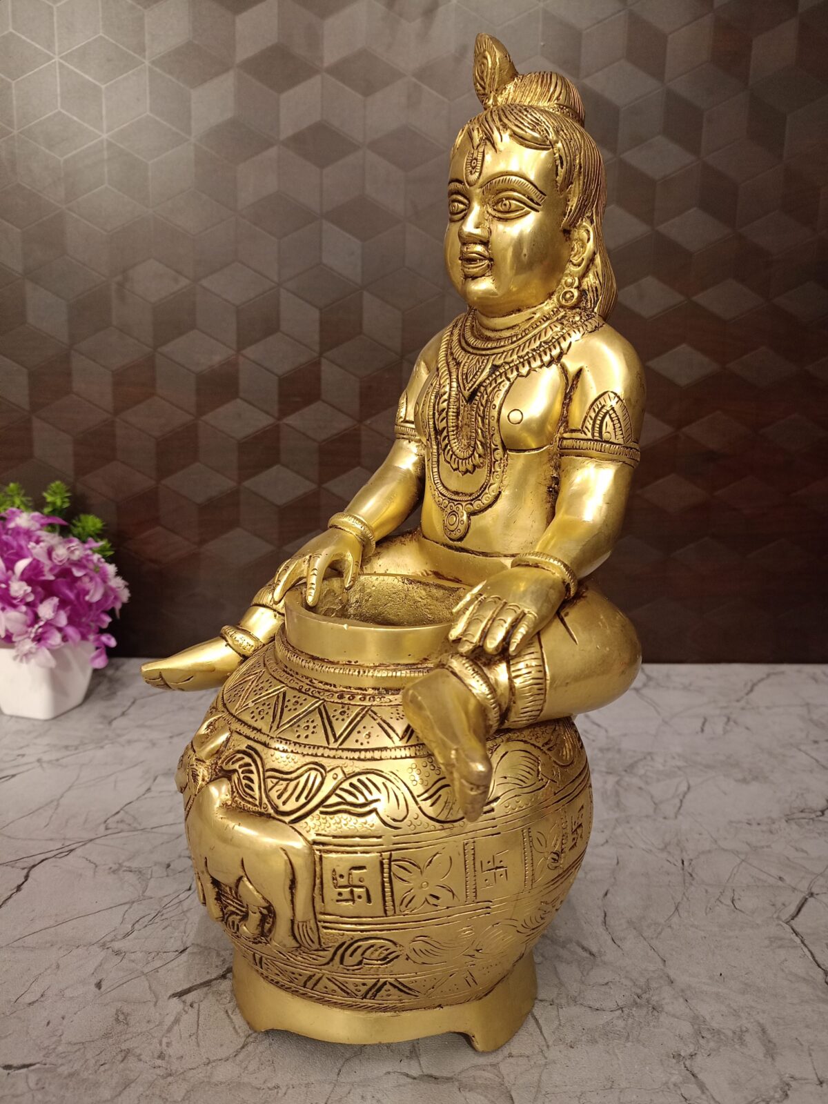 brass pot krishna idol pooja gift vgocart coimbatore india3 scaled