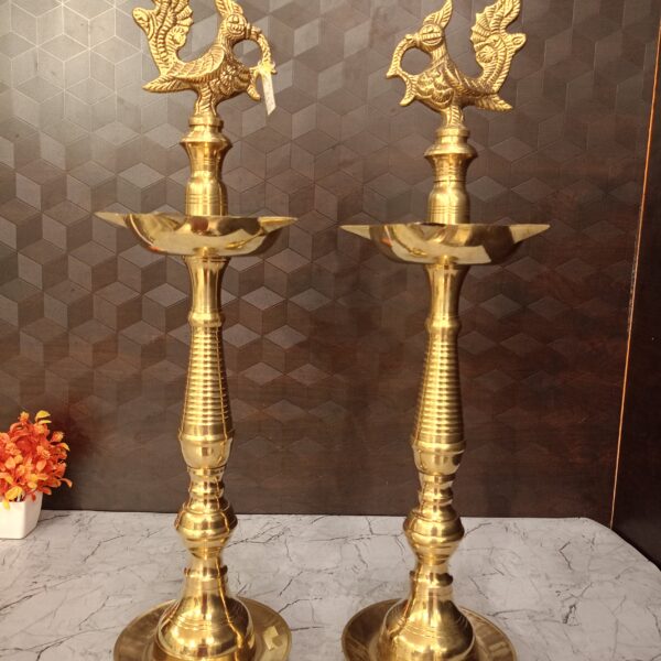 Buy Brass Annam Kuthu Vilakku 23"