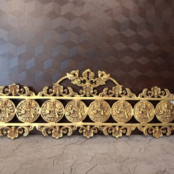 Buy Brass Ashtalakshmi Wall Mount 10.5"