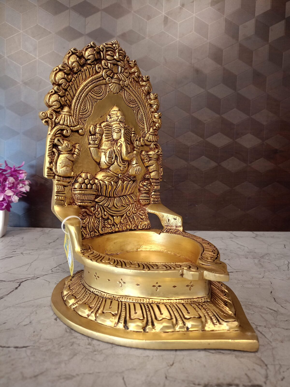 brass big ganesha diya pooja gift vgocart coimbatore india3 scaled