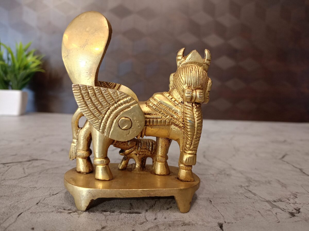 brass kamadenu statue pooja gift vgocart coimbatore india4 scaled