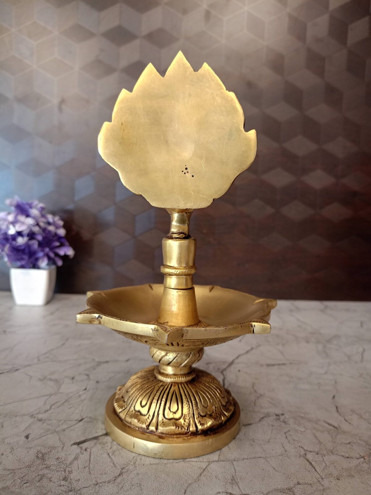 brass peacock five face diya pooja gift vgocart coimbatore india3 scaled