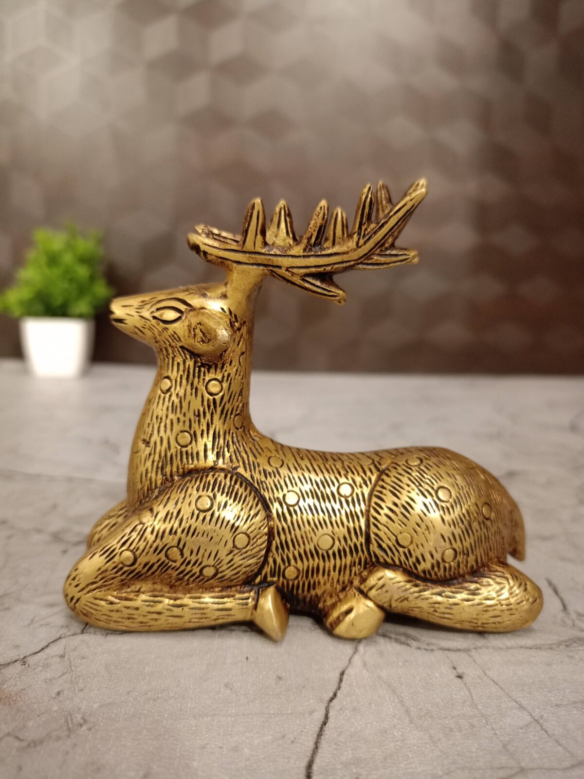 brass deer gift home decor vgocart coimbatore india2 scaled