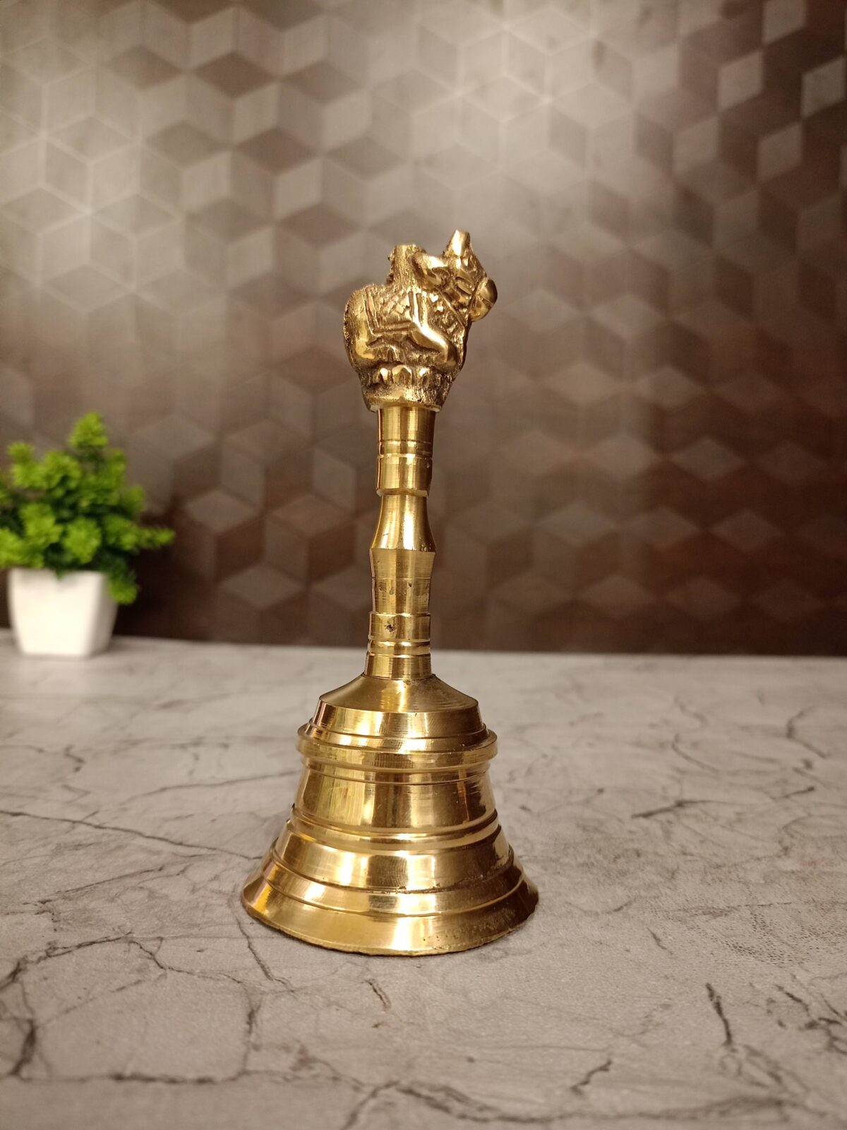 brass hand bell pooja gift vgocart coimbatore india scaled