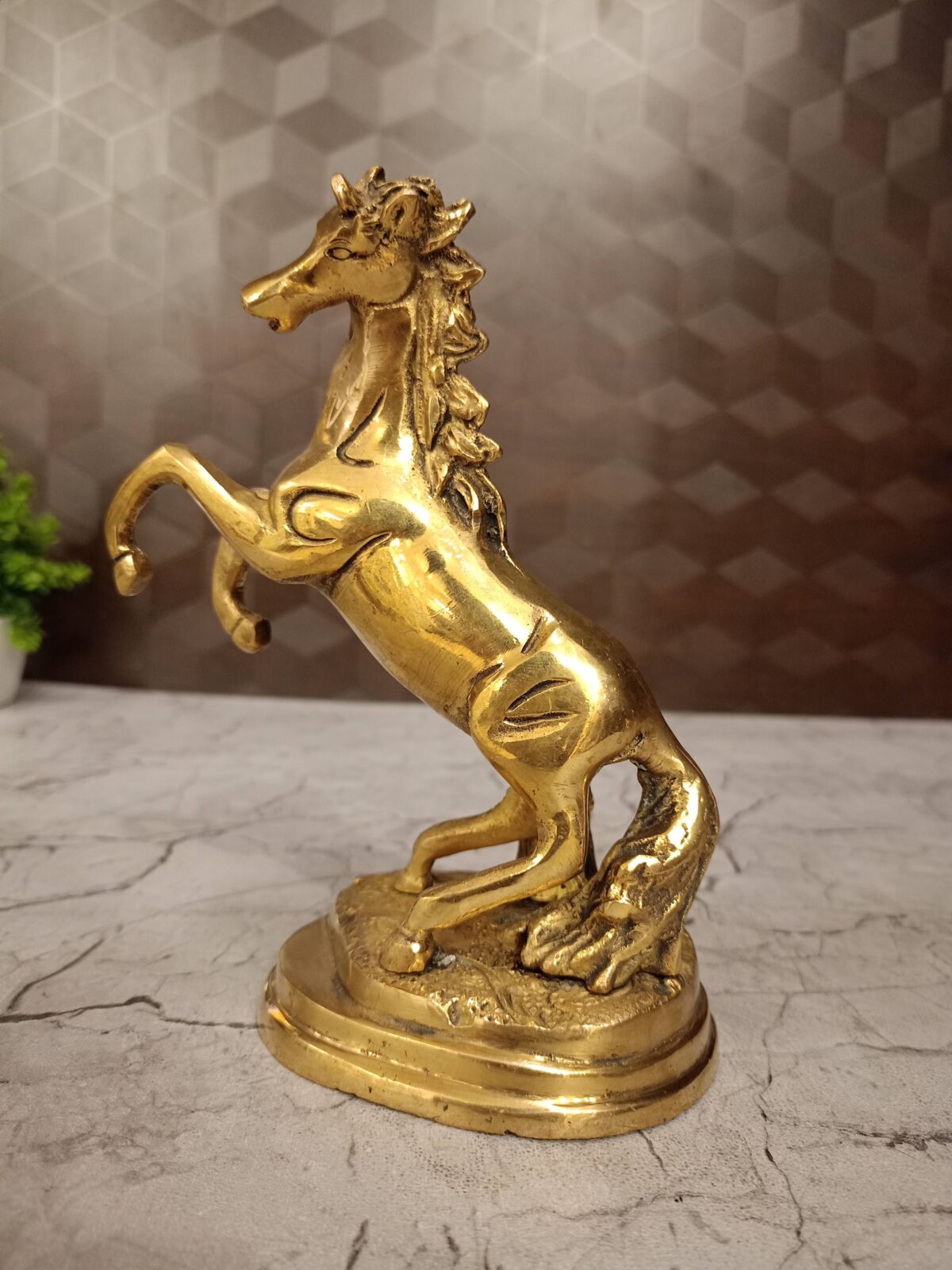 brass horse gift home decor vgocart coimbatore india4 scaled